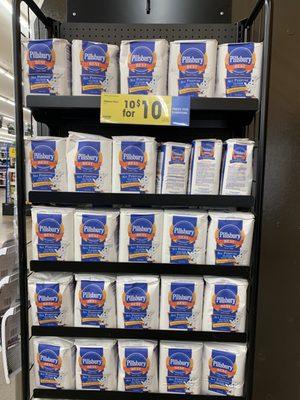 Great price on flour...$1