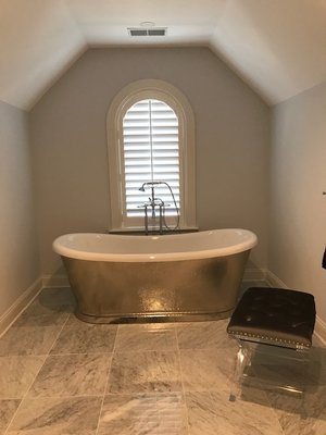 Arched top Plantation Shutters