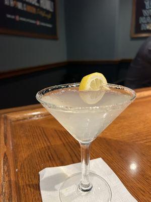 Lemon drop martini