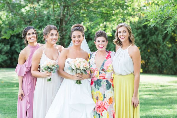 Perfect wedding hair!