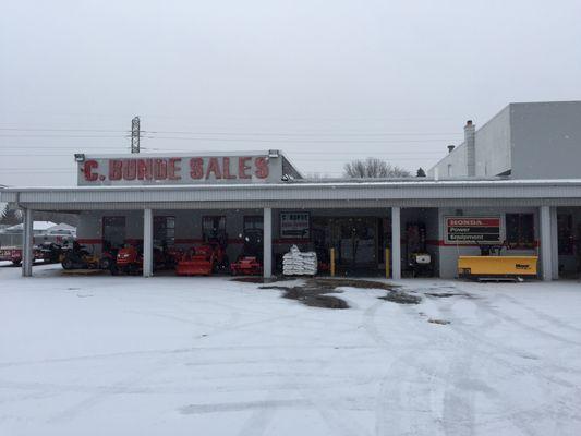 Stop by to get your winter needs to keep you moving safely!