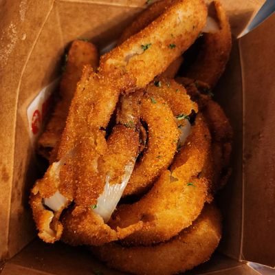 Garlic onion rings