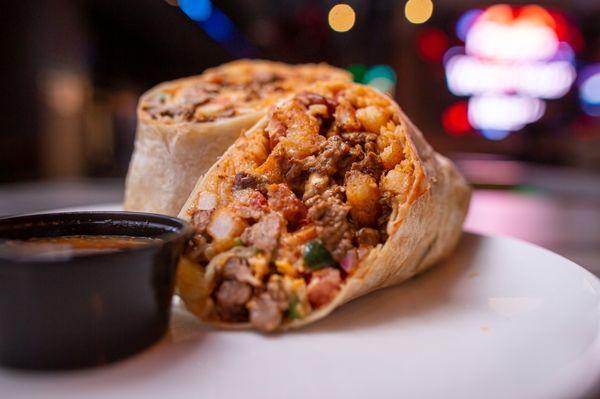 Delicious California burrito