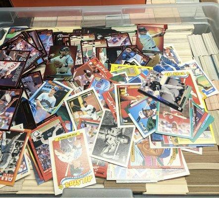 Vintage baseball cards