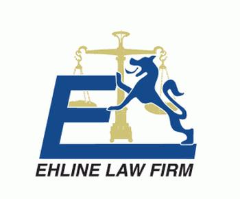 Ehline Law Firm Personal Injury Attorneys, APLC Logo.