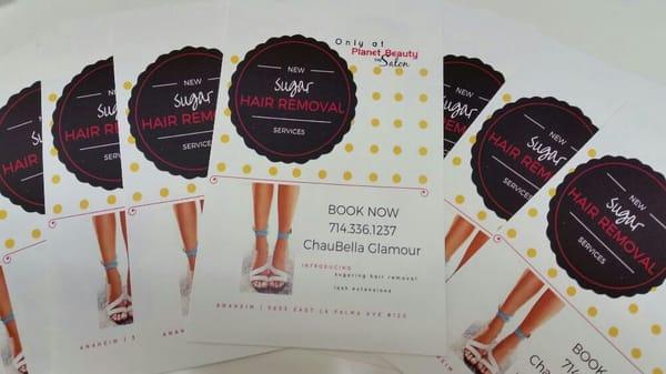 Sugar hair removal is a less abrasive alternative to waxing!