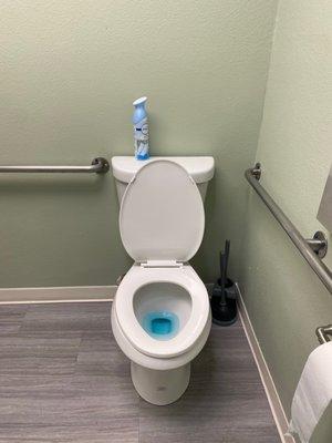 Super clean patient bathroom