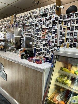 Counter with pictures