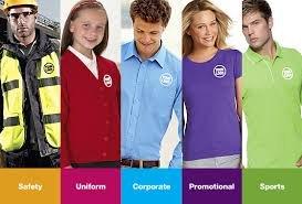 Uniforms, Corporate wear, promotional apparel, safety uniforms