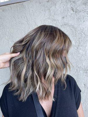 High contrast balayage