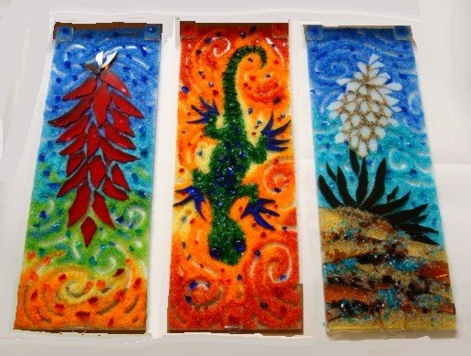 Jennifer's Fused Glass Suncatcher class projects