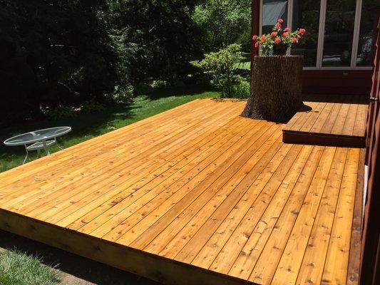 Deck Staining