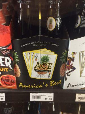 In case someone (like a friend of mine) needs to know where to find Ace's Pineapple Cider, here it is!