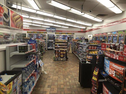 Inside of store