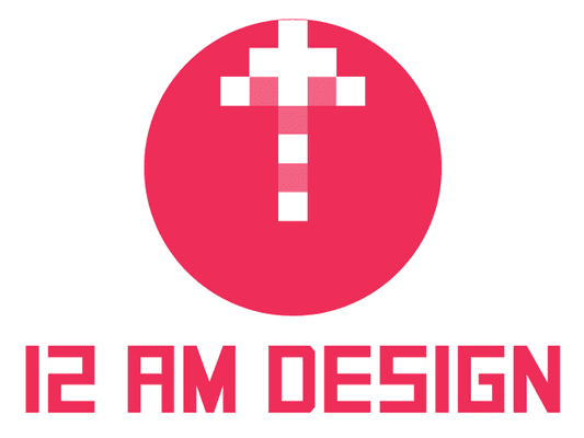 12 AM Design logo