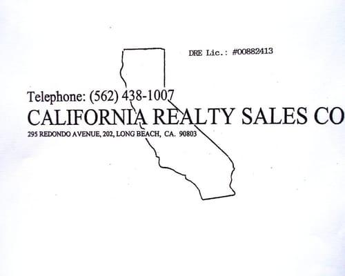 California Realty Sales Co