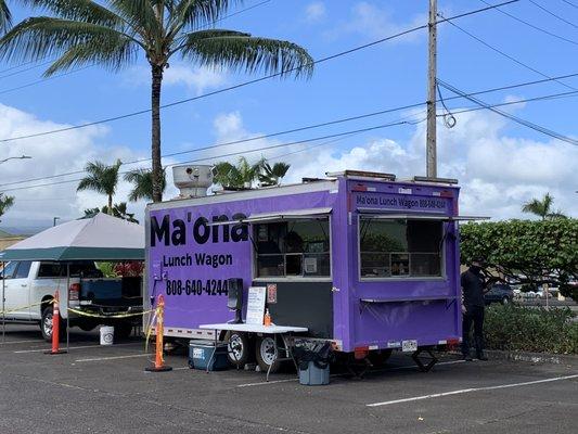 Purple truck!