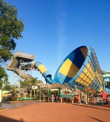 Who doesn't love this kinda slide?! Fun times for all ages!