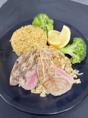 sesame grilled ahi tuna