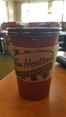 My Coffee at Tim Horton's Indian Ripple Rd. Beavercreek