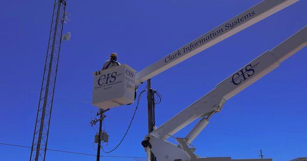 CIS Wireless Broadband installs a small radio called a subscriber unit on your residence or office building.