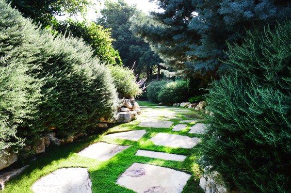 Schultz provides landscaping, maintenance, and irrigation services to residential customers.