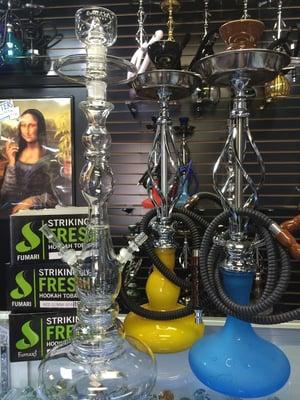 Check out our hookahs!