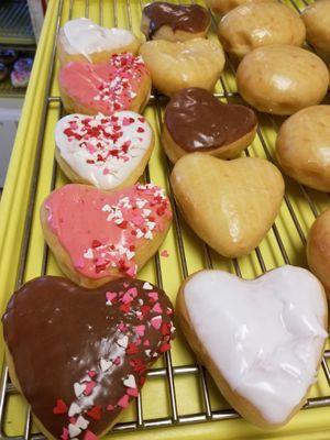 Valentine's donuts