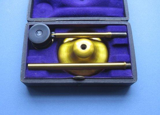 A 19th-century French eye phantom for displaying retinal pathologies.