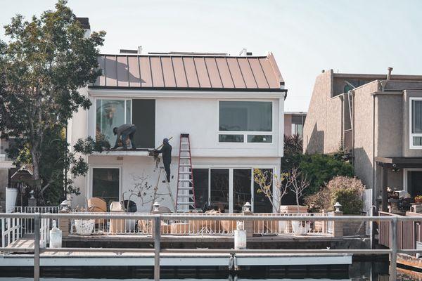 Modern Smooth Stucco, Huntington Beach