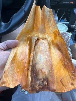 Pork tamale