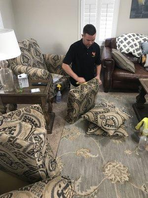 Our Veterans and first responders are only employed by Citrusolution Carpet Cleaning of Johns Creek!