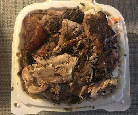 Jerk chicken (small) ($10)