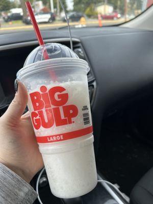 Pina colada slurpee