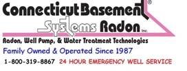 Connecticut Basement Systems Radon and Well Pumps