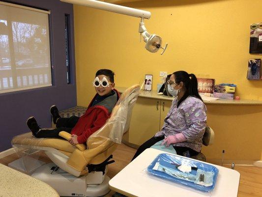 My kids enjoyed with Dental Service!