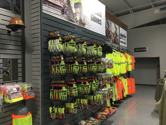 Gloves and Hi-Viz items