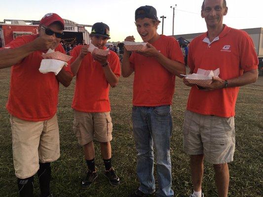 Happy Customers from Vintage Bike Weekend at MidOhio Raceway!