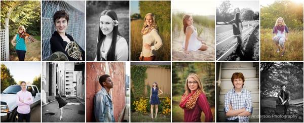 Beautiful, natural high school senior portraits in the Kalamazoo area