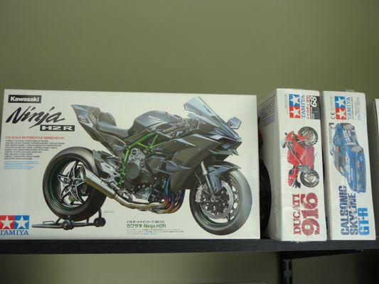 Tamiya Model Motorcycles