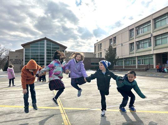 Fun at recess!