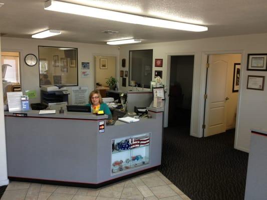 Front desk