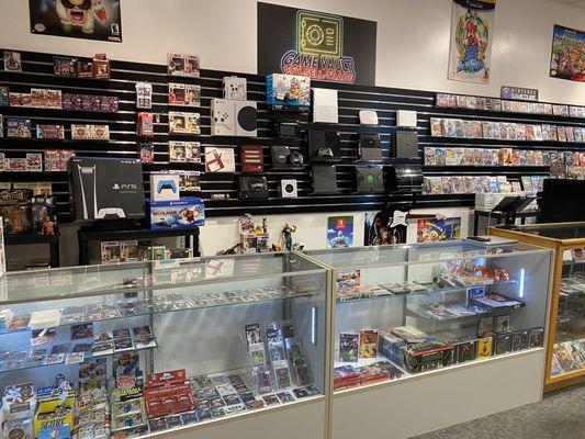 Big selection of games,consoles,cards & collectibles.