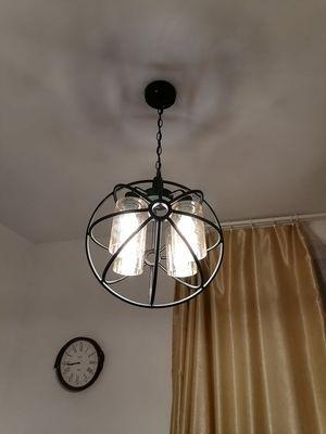 replacement and installation of a new lamp