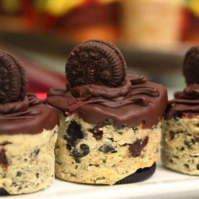 Mini Oreo cookie ceesecakes