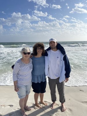 The family at Pensacola.