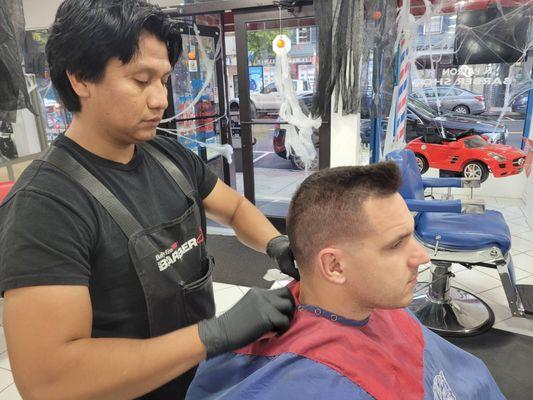 Haircut, Barbershop, Spa, Hairstyling, Men haircut