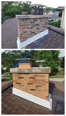 Chimney rebuild