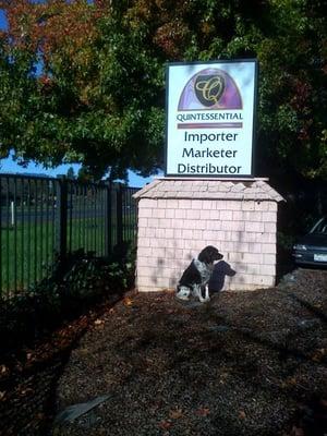 The front lawn at Quintessential Wines HQ.