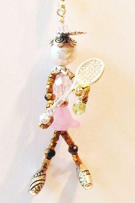 Little Sidekicks Handcrafted by C J Bognar "Tiny Tennis"